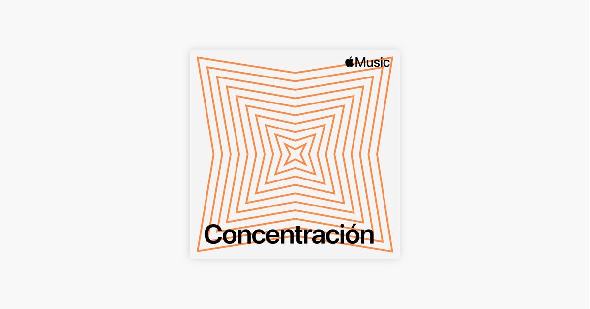 Concentración playlist cover